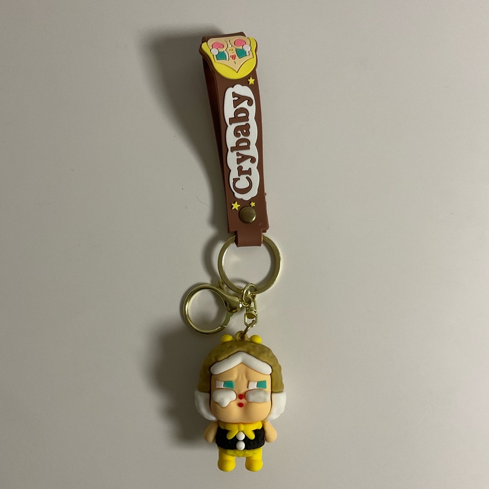 Crybaby Keychain with Character Charm